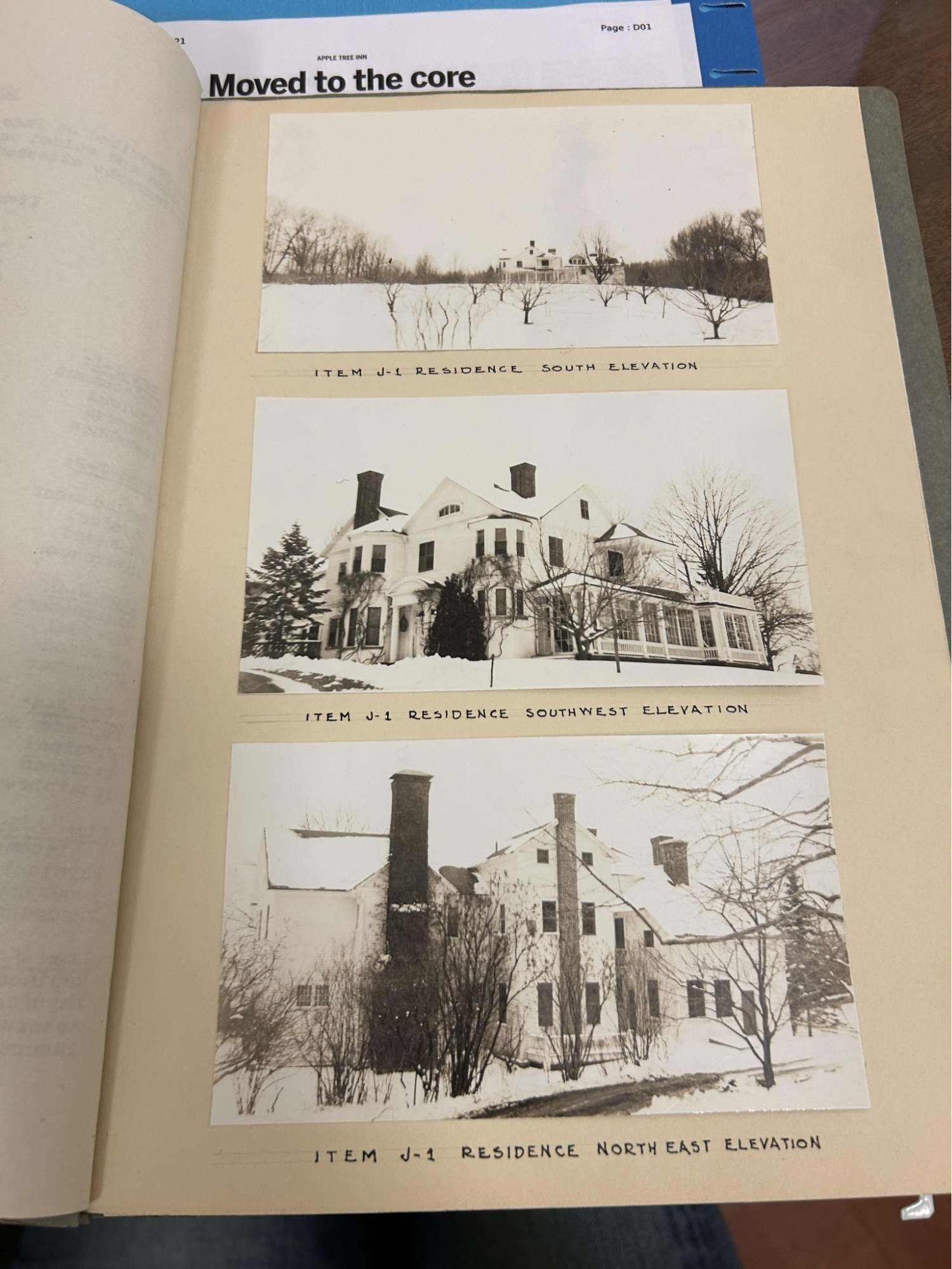 The Orchard photographed in 1938